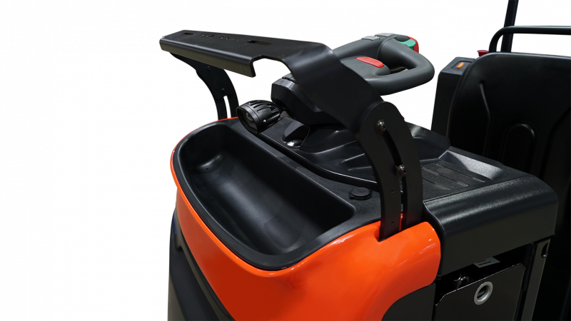 Самоходный Тягач для склада/производства T30N (EPS, Battery side extraction, Rubber drive tire,  Pin Code, Safety  light (Blue ray), Beacon) HV Market