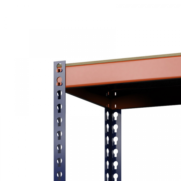 Стеллаж Профи Т (2000/1540/655), 4 яруса фанера