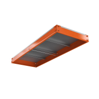 Ярус стеллажа Профи Т, металлический сплошной настил с усилением (1240х500 мм) HV Market