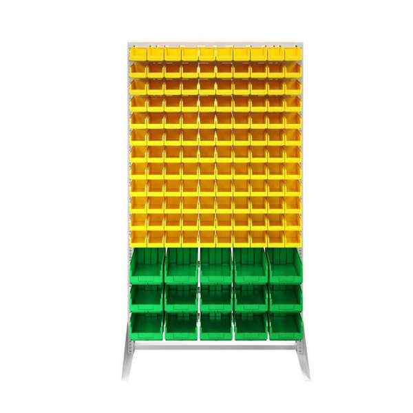 Стойка 1150х2000 односторонняя В1-12-00-03 (желтый/зеленый)