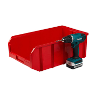 V-4 Пластиковый ящик красный, (502х305х186) 20 литров HV Market