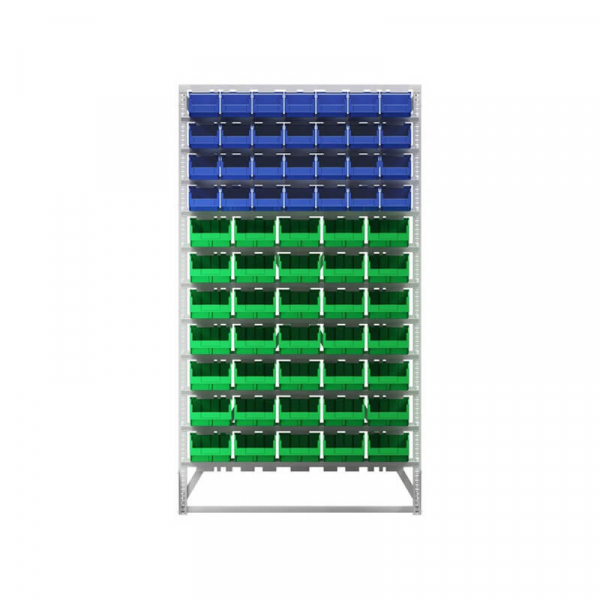 Стойка 1150х2000 односторонняя В1-00-04-07 (синий/зеленый)