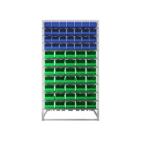 Стойка 1150х2000 односторонняя В1-00-04-07 (синий/зеленый) HV Market