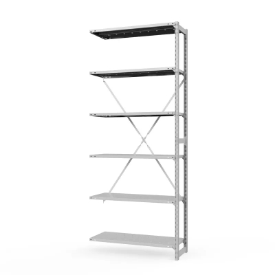 Приставная секция ТСУ Стеллаж (2200х760х400) 6 полок