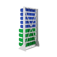 Стойка 735х1500 односторонняя А1-00-05-04  (синий/зеленый) HV Market