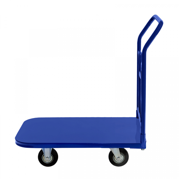 Тележка платформенная ТПТ (г/п 500 кг, 900x600 мм, колеса черная резина 200 мм)