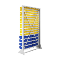 Стойка 1150х2000 односторонняя В1-12-04-00  (желтый/синий) HV Market