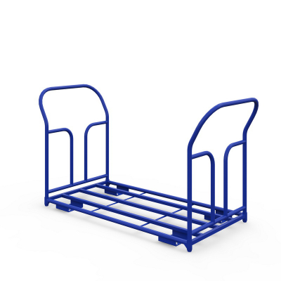 Тележка каркасная с двумя ручками ТКД 10 (800х1800) без колёс