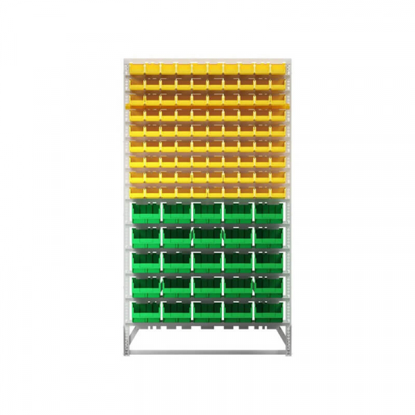 Стойка 1150х2000 односторонняя В1-09-00-05 (желтый/зеленый)
