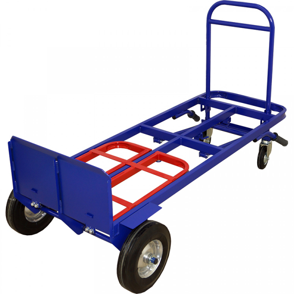 Тележка трансформер ТГУ 300 г/п 300 кг.колеса литые 250 мм.