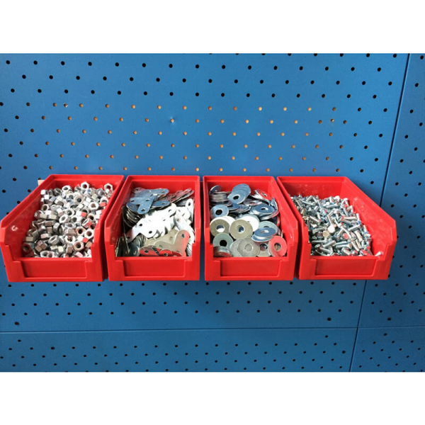 Органайзер настенный V-2-650 красный (4 ящика V-2)