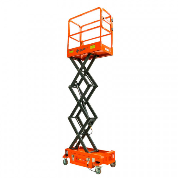 Подъемник ножничный несамоходный SJY-0.3-3.9 (220В; 300 кг; 3,9 м) SMARTLIFT