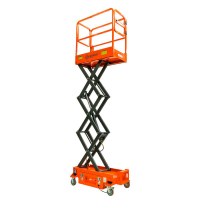 Подъемник ножничный несамоходный SJY-0.3-3.9 (220В; 300 кг; 3,9 м) SMARTLIFT HV Market
