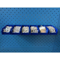 Органайзер настенный V-1-650 синий (6 ящиков V-1) HV Market