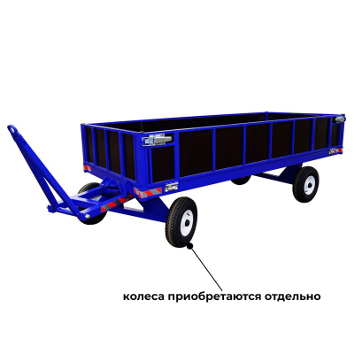 Большегрузная тележка БТ 3 ЦБ (1250 х 3000) без колес