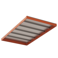 Ярус стеллажа Профи Т, металлический сплошной настил (1845х1005 мм) HV Market