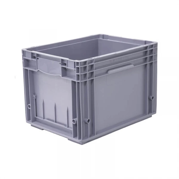Пластиковый контейнер KLT 4329 универсальный серый, сплошной, 396х297х280 мм