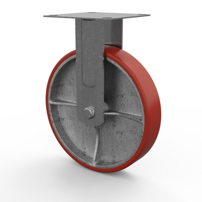 Колесо большегрузное FCp63 неповоротное (150*50 мм; 350 кг; КР/ПУ) 29150 CPUF HV Market