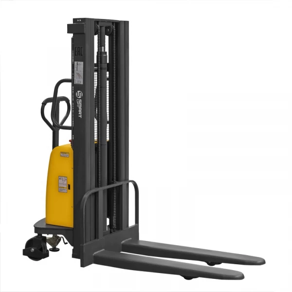 Штабелер с электроподъемом SPN 1035 (1000 кг, 3,5 м, 12В / 120Ач) SMARTLIFT