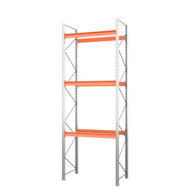 Стеллаж металлический паллетный 4500х1800х1100 мм (85.1.5). Ярусы: пол+3