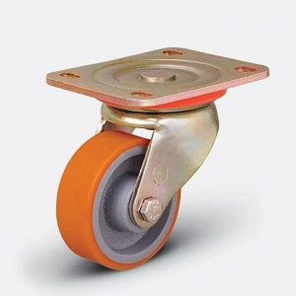 Колесо большегрузное полиуретановое ED01 VBP ⌀ 100 поворотное