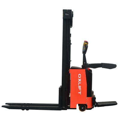 Самоходный штабелер OXLIFT BX20-4X 3600 мм 2000 кг с платформой для оператора с двумя гидроузлами