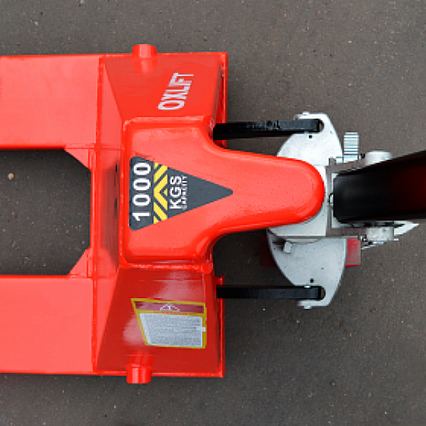 Ручная гидравлическая тележка низкопрофильная OXLIFT OX10-L35 35 мм 1000 кг