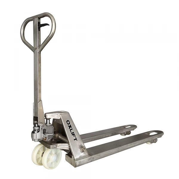 Ручная гидравлическая тележка из нержавеющей стали OXLIFT OX25-STEEL