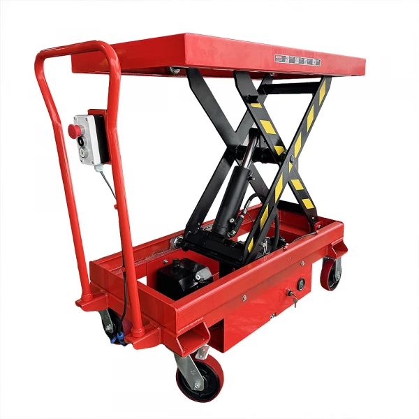 Гидравлический подъемный стол передвижной с электроподъемом OXLIFT EPS80 1100 мм 800 кг