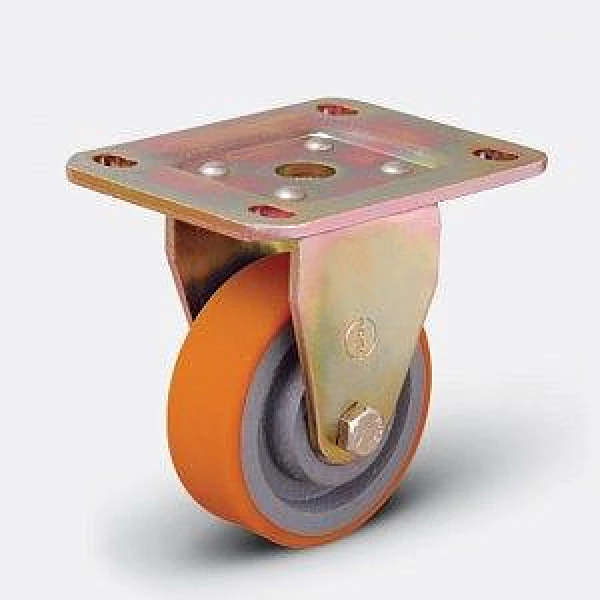 Колесо большегрузное полиуретановое ED02 VBP ⌀ 100 неповоротное