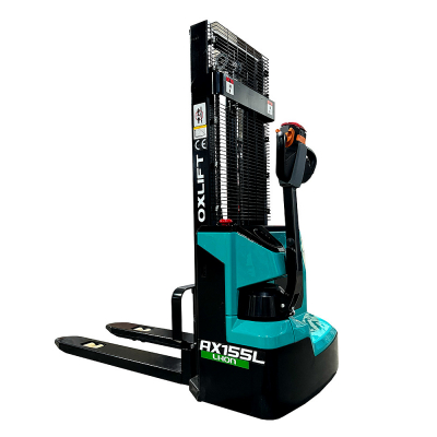 Самоходный штабелер OXLIFT AX155L 3600 мм 1550 кг Li-ion 100Ah