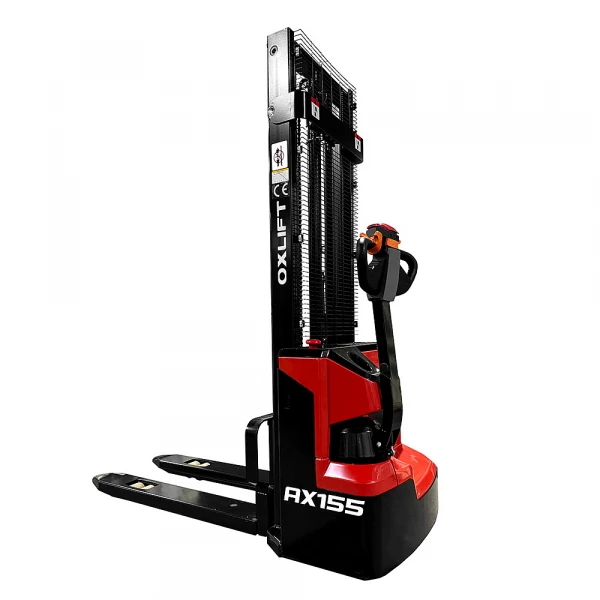 Самоходный штабелер OXLIFT AX155 2500 мм 1550 кг Gel 120Ah