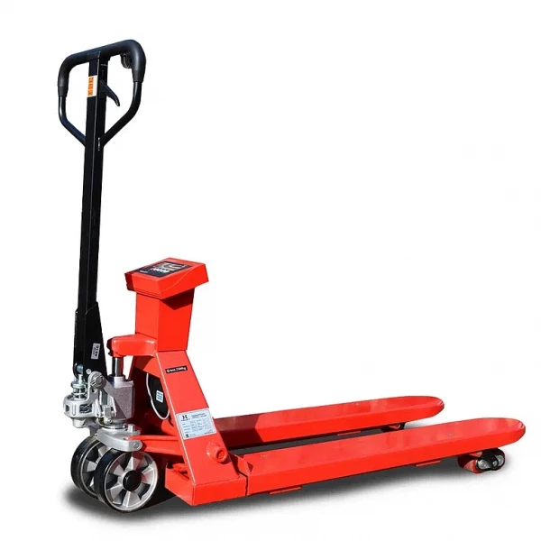 Ручная гидравлическая тележка с весами OXLIFT OX25V 2500 кг