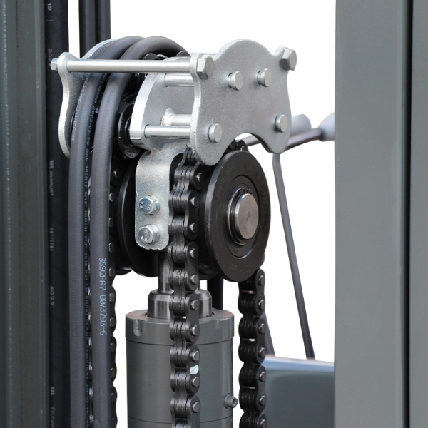 Электрический вилочный погрузчик CPD15-HA2 с тремя линиями гидравлики