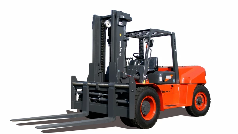 Дизельный вилочный погрузчик LG100DT Контейнерный тип (Двигатель Weichai, В-2100мм)
