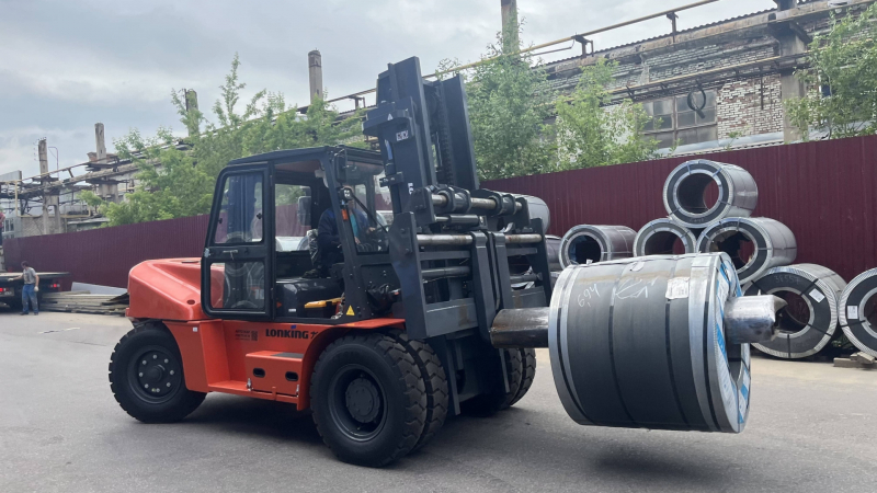 Дизельный вилочный погрузчик LG100DT Контейнерный тип (Двигатель Weichai, В-2100мм)