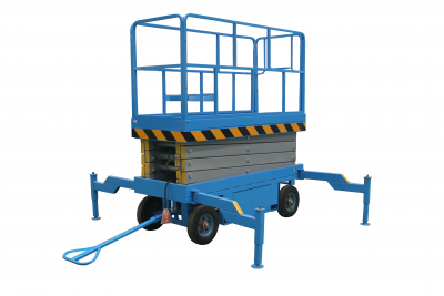 Подъемник ножничный передвижной 500 кг 9/11 м TOR SJY-0,5-9 AC 220В сетевой (Y) HV Market