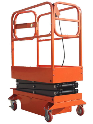 Подъемник ножничный передвижной 240 кг 3,9/5,9 м TOR GTJY AC 220В (от сети) HV Market