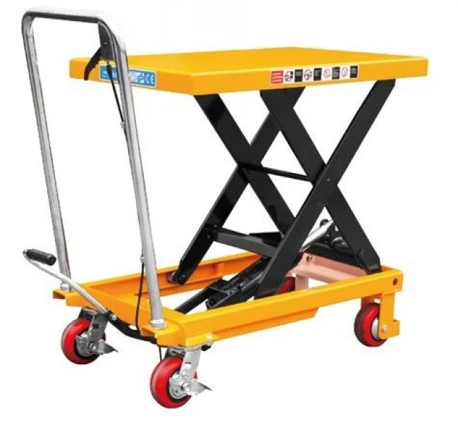 Стол подъемный передвижной 1000 кг 415-1000 мм (1016х510 мм) TOR PT1000A (Z)