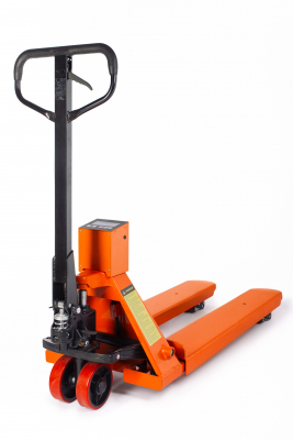 Тележка гидравлическая 2000 кг 1150 мм TOR CBY-CW2 (серия N) с весами (полиуретановые колеса)