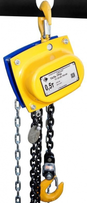 Таль ручная шестеренная цепная стационарная ТРШСп 0,5 т 12 м HV Market