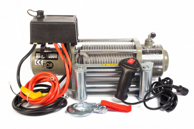 Лебедка автомобильная TOR ЛА S20000 г/п 9072 кг 28 м 12V HV Market
