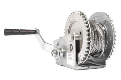 Лебедка ручная TOR ЛН-1200 (LHW) г/п 0,5 т длина троса 10 м HV Market