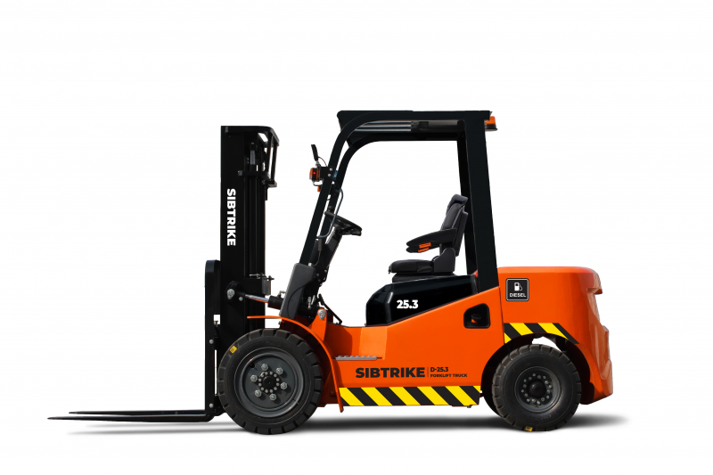 Вилочный дизельный погрузчик SIBTRIKE D25/3 2500 кг