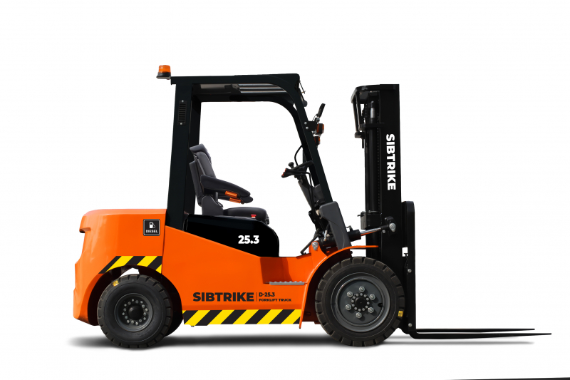 Вилочный дизельный погрузчик SIBTRIKE D25/3 2500 кг