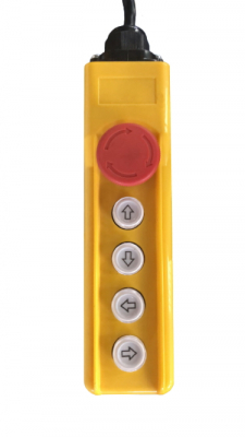 Пульт управления для талей электрических PA с тележкой 500/1000 4 кнопки+стоп (С 45uF+16uF) HV Market