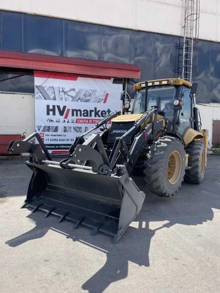 Экскаватор-погрузчик SHANMON 388H (Рычаги) HV Market