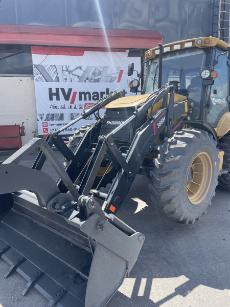 Экскаватор-погрузчик SHANMON 388H (Рычаги) HV Market