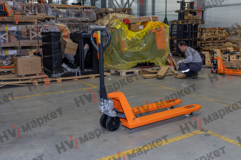 Гидравлическая тележка (рохля) AC25B 800х540