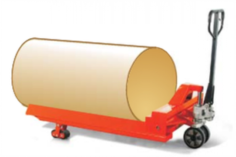 Тележка гидравлическая для рулонов ACR 20R1500 1150x1150, PU+PU, tandem